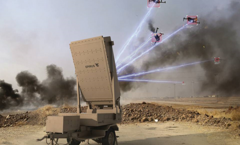 Empresa lançou arma de micro-ondas para fritar drones
