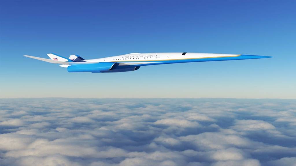 Novo avião presidencial americano poderá viajar 5 vezes a velocidade do som