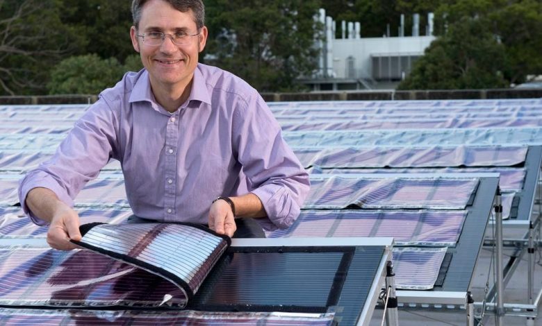 Painéis solares são impressos em tintas condutoras