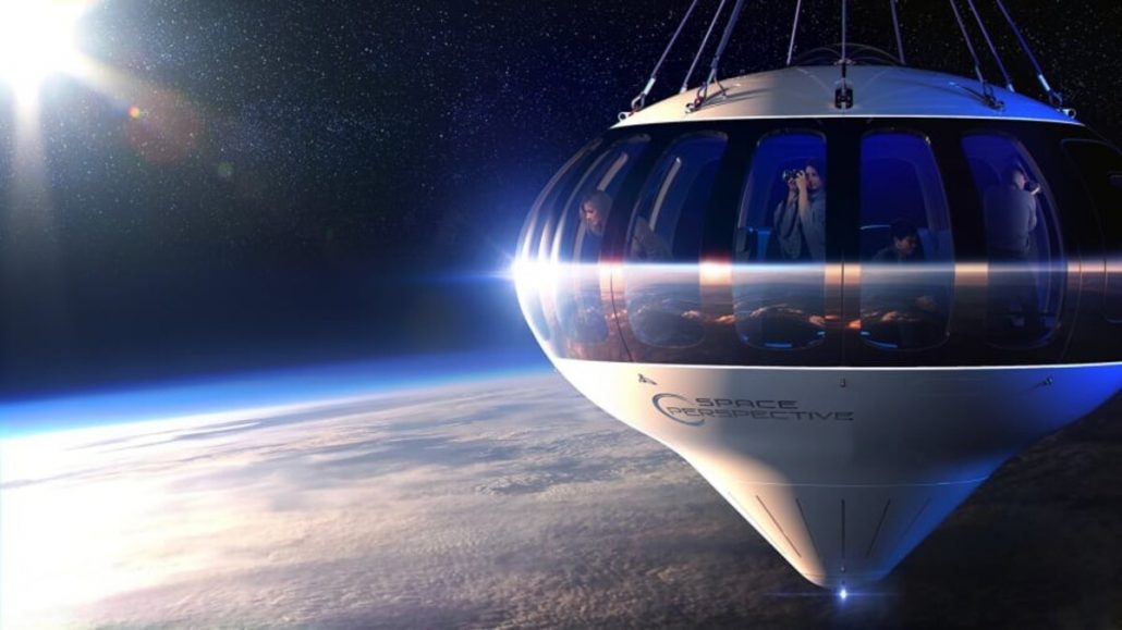 balão que levará turistas ao espaço