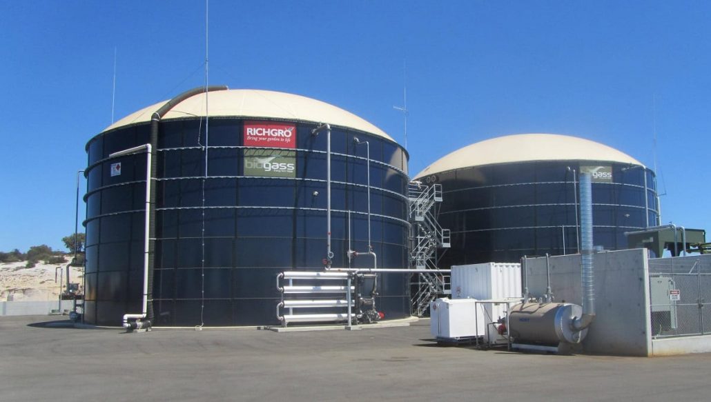 Biodigestor na Austrália transforma restos de alimentos em energia elétrica para 3 mil moradias