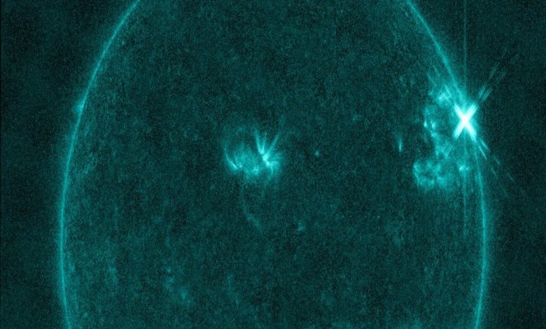 NASA registra poderosa explosão solar que é a maior desde 2017