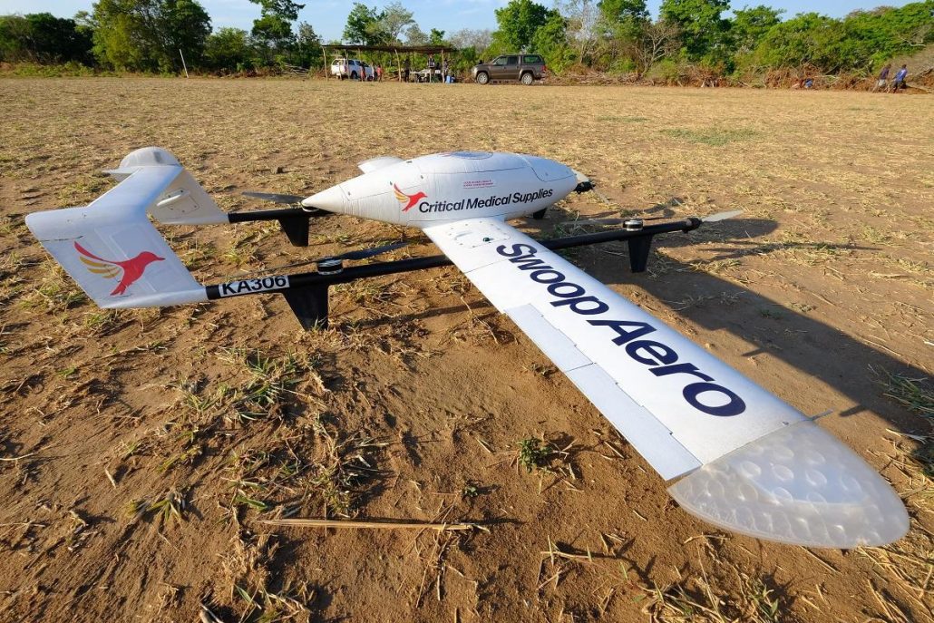 Empresa une drones e IoT para transportar medicamentos