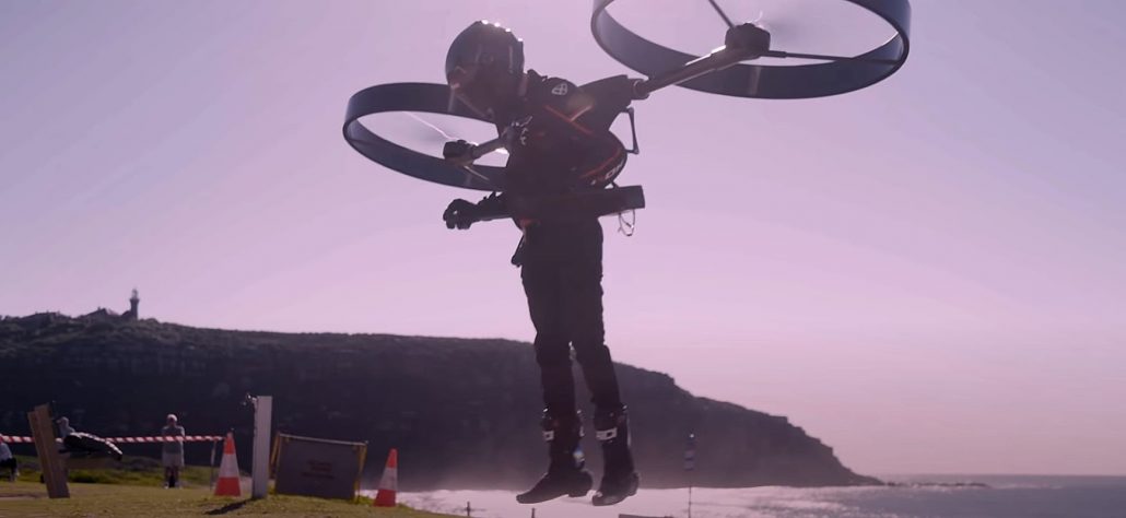 Veja o vídeo do CopterPack: a junção do jetpack e drones lançada por empresa Australiana