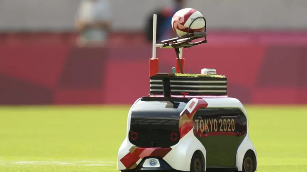 Confira o robô gandula que está chamando atenção nos jogos olímpicos de Tóquio