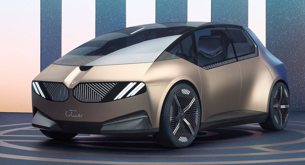 BMW apresenta novo carro elétrico reciclável com materiais sustentáveis