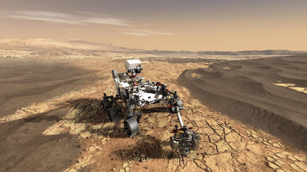 Amostra recolhida em Marte indica contato com água e ambiente habitável