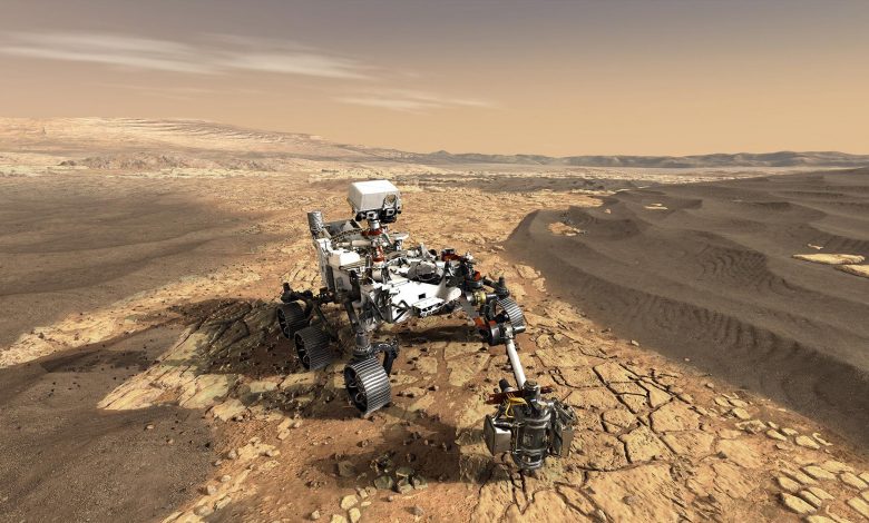 Amostra recolhida em Marte indica contato com água e ambiente habitável